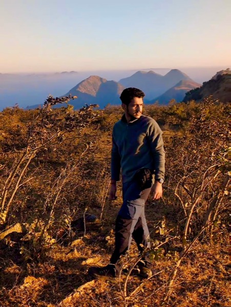 Golden hour ridgeline